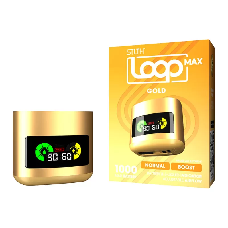 STLTH Loop Max Closed Pod Device - Black, Blue - Image 3
