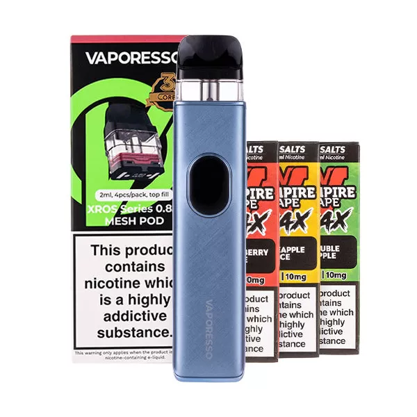 Vaporesso XROS 5 Pod Kit Bundle - Violet Silk / 1.2ohm