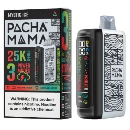 Pachamama 25000 Puffs Disposable Vape 25K – Mystic Ice