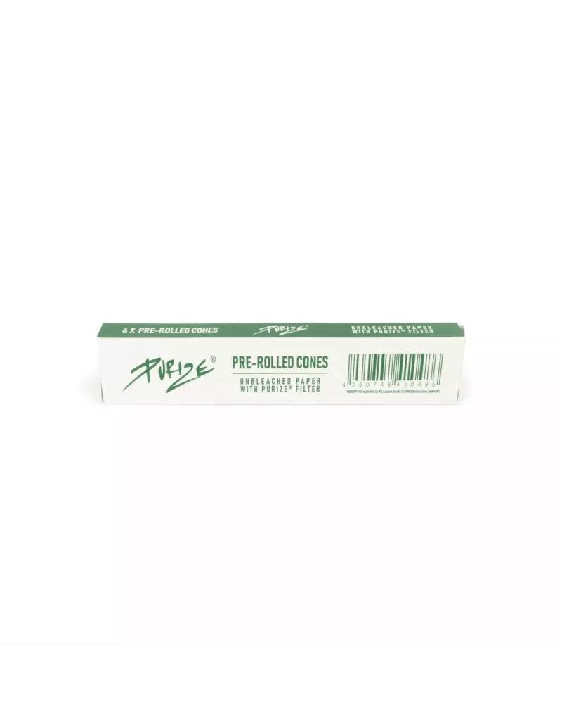 Purize – pre-rolled cones 6 pcs unbleached with carbon filter - Image 3