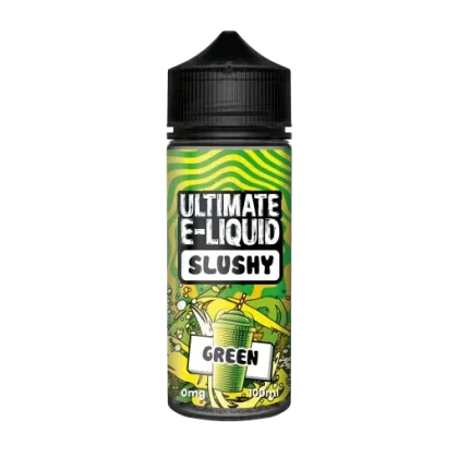 GREEN SLUSHY E LIQUID BY ULTIMATE E-LIQUID – SLUSHY 100ML 70VG
