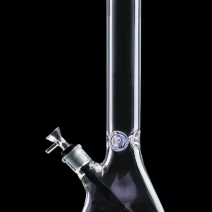 Smoke Cartel 9mm Beaker w/ Color Ring Bong – 16 in.