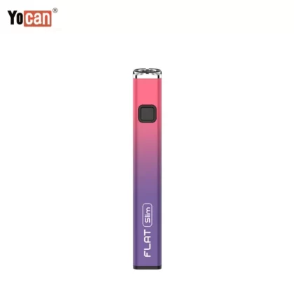 Yocan Flat Slim 510 Battery - black, silver (E70CD5)