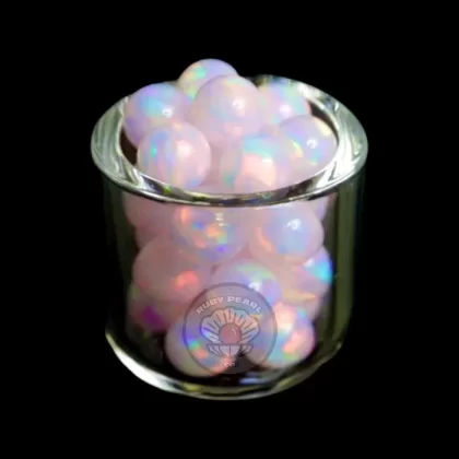 Ruby Pearl Co – Opal Pearls-Pink Single : 4mm - Ejuicewarehouse