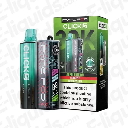 Pyne Pod Click S 30K Apple Edition Prefilled Pod Kit