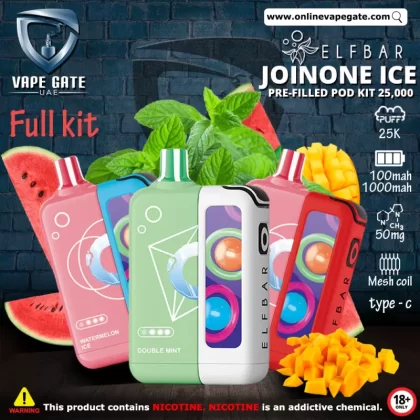 ELF Bar JoinOne Ice Disposable Pre-filled Pod Kit - Double Mint (Device) / 50 mg