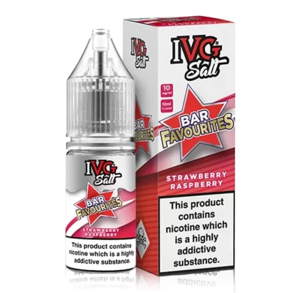 Strawberry Raspberry By I VG Bar Favourites 10ml - Nicotine Strength#20mg (Salt)>10mg (Salt) (700A96)