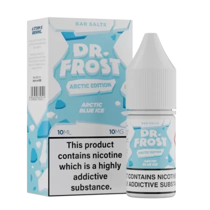 Dr Frost Arctic Edition Arctic Blue Ice Nic Salt E-Liquid - 10 Pack - 20mg
