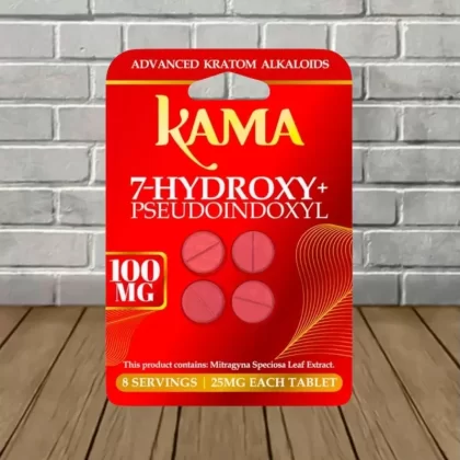 Kama 7-Hydroxy + Pseudo Chewable Tablets 100mg
