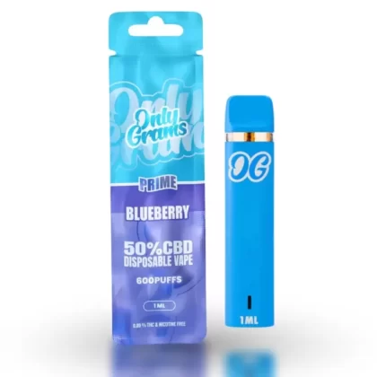 OnlyGrams CBD Vape 50% – Bosbes