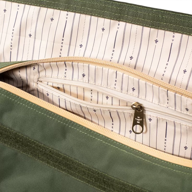 Revelry Around-Towner - Smell Proof Medium Duffle - Ash - Image 2