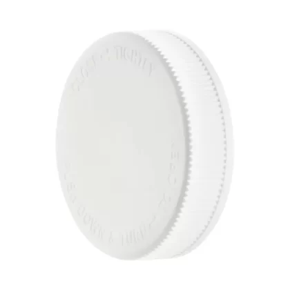 Child Resistant Plastic Caps | Debossed Ribbed w/ Foam Liner - Vape Store