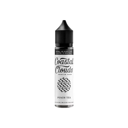 Coastal Clouds – Peach Tea – 60mL - Vape Product