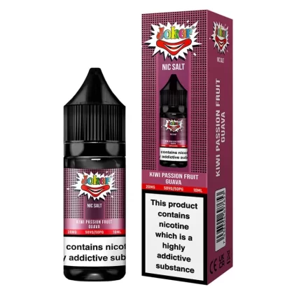 Joker Kiwi Passion Guava Nic Salt Vape Juice 10ml
