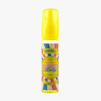 Lemon Tart 50ml Shortfill E-Liquid by Dinner Lady - Nicotine Ice Short (+0.50)