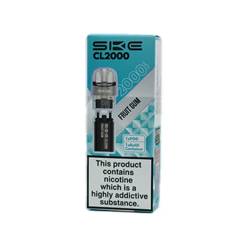 SKE CL2000 Prefilled Pods Fruit Gum - Strength#20mg