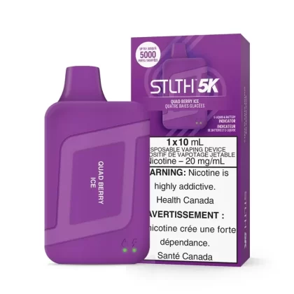 STLTH 5K Disposable Vape – Quad Berry Ice