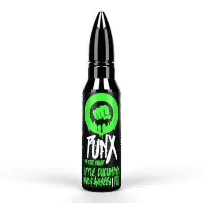 Riot Squad Punx Apple, Cucumber, Mint & Aniseed Shortfill E-liquid 50ml
