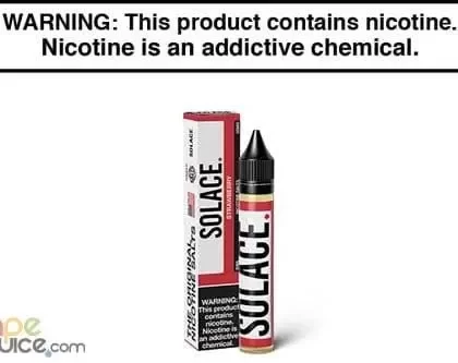 STRAWBERRY BY SOLACE NICOTINE SALTS 30ML - Vapejuice