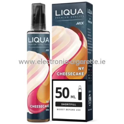NY Cheesecake – LiQua 50ml Short Fill Mix and Go
