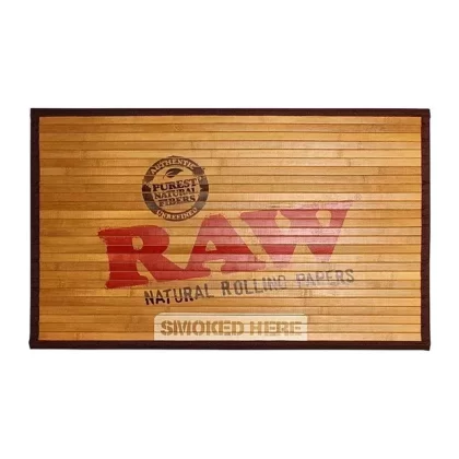 Raw Natural Bamboo Door Mat