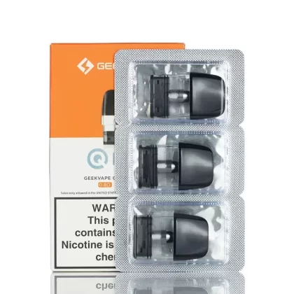 GeekVape Q Series Replacement Pods - 0.8 ohm - 3mL