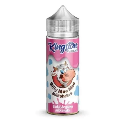 Kingston Silly Moo Moo Milkshakes Bubblegum 100ml Shortfill