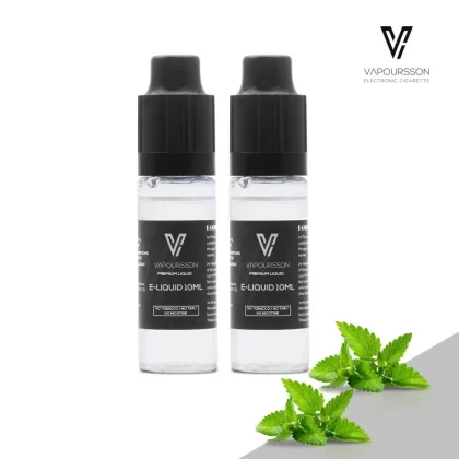 Vapoursson e-Liquid – Mint 0mg 10ml Bottle x 2 Pack | Cigee