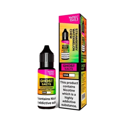 Vapes Bars Ghost Salts Strawberry Watermelon Chew E Liquid 10ml - Nicotine Strength#20mg>10mg (4C1169)