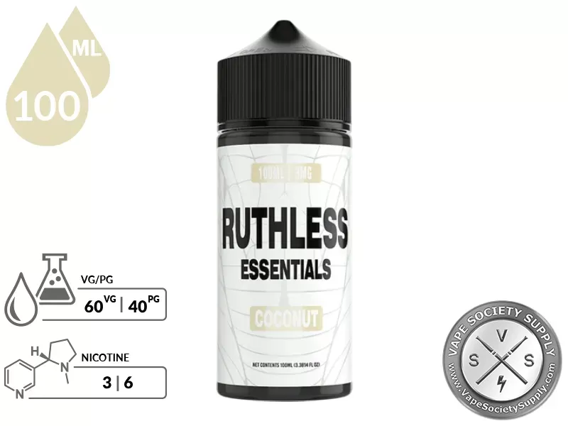 Coconut Ruthless Essentials 100ml - Image 2