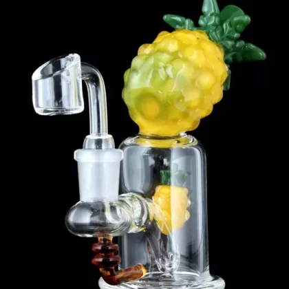 Smoke Cartel “Lil Piña” Pineapple Themed Mini Rig - Vape Store