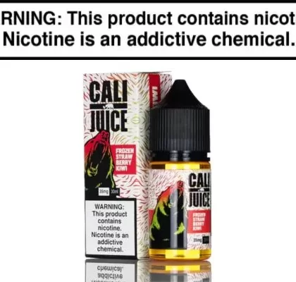 Frozen Strawberry Kiwi by Cali Juice Salt 30mL - Vapejuice