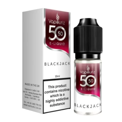 BlackJack E-Liquid 50/50 Series by Vapouriz (10ml) - 18mg