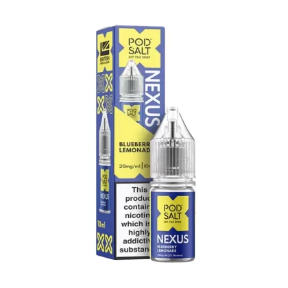Pod Salt Nexus Blueberry Lemonade Nic Salt Vape Juice