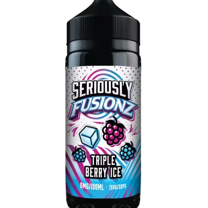 Triple Berry Ice (Fusionz) Seriously E Liquid 100ml – 70VG - Vapestorm Co