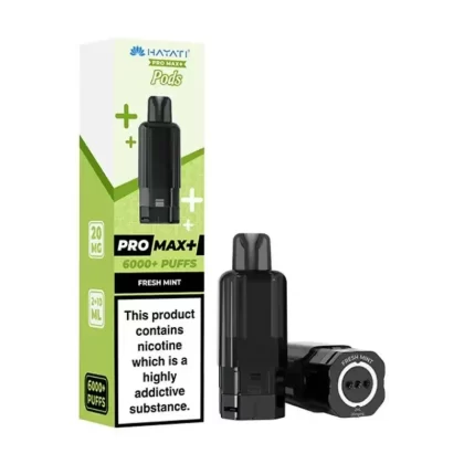 Hayati Pro Max Plus 6000 Prefilled Pods Fresh Mint - Vape Store