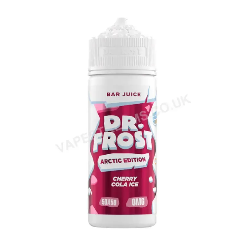 Dr Frost Arctic Edition Cherry Cola Ice 100ml E-Liquid Shortfill - Vapestreams Co