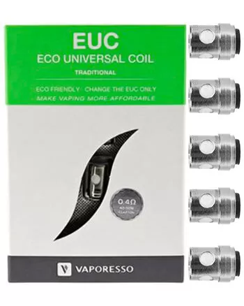 Vaporesso EUC Universal Replacement Coils - Clapton 0.4 ohm