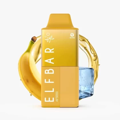 ELFBAR AF5000 | Banana Ice | Vape Kit mit Bananenaroma