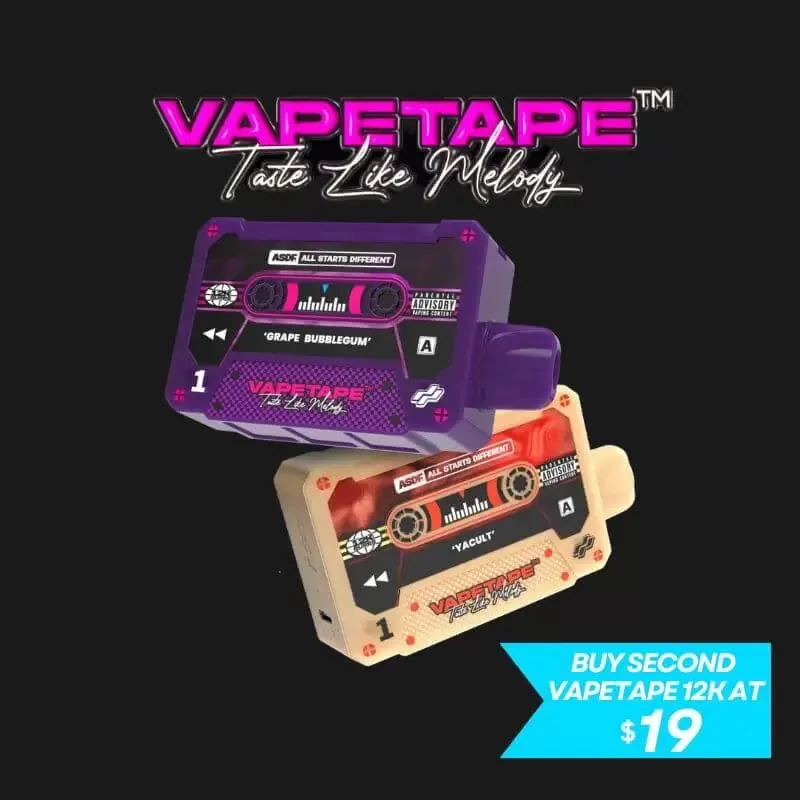 VAPETAPE 12,000 Puffs