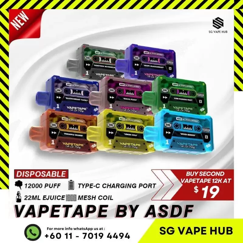 VAPETAPE 12,000 Puffs - Image 2