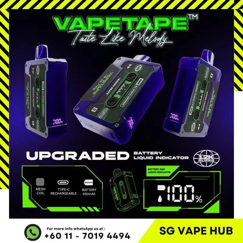VAPETAPE 12,000 Puffs - Image 3