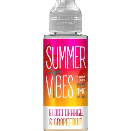 Summer Vibes Blood Orange & Grapefruit E Liquid 120ml - 3mg