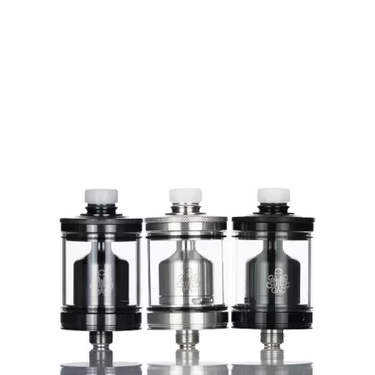 Cthulhu Mod Valor 22mm MTL RTA - Black, Stainless Steel