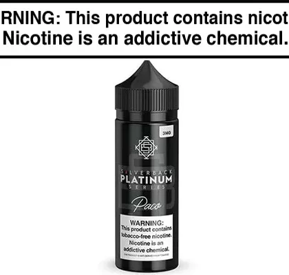 PACO BY SILVERBACK JUICE CO 120ML - Vapejuice