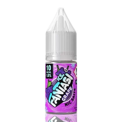 Grape Ice By Fantasi 10ml Nic Salt (Out Of Date) - Nicotine Strength#20mg (Salt)>10mg (Salt)