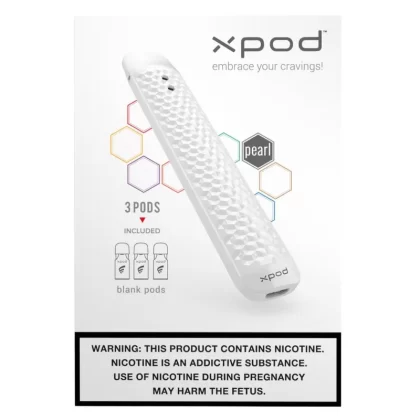 XPOD – Vape Pod Starter Kit – Pearl White