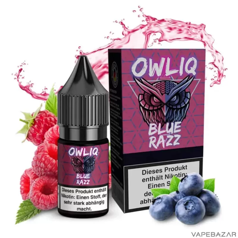 Owliq Liquid – Blue Razz - Vapebazar