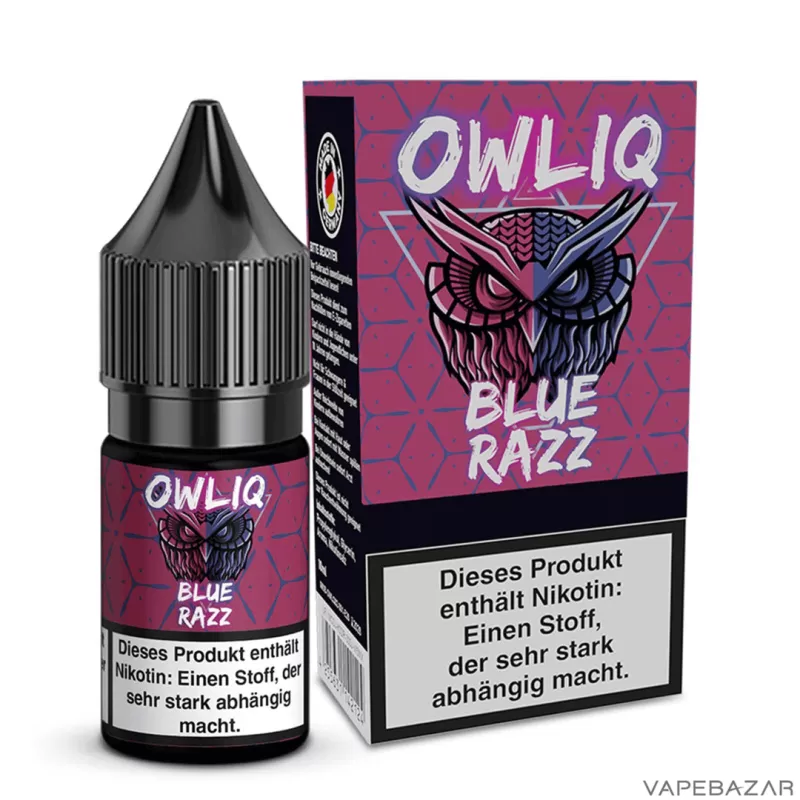 Owliq Liquid – Blue Razz - Vapebazar - Image 2
