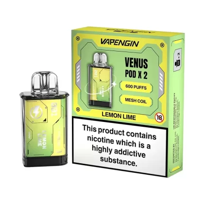Vapengin Venus Lemon & Lime Pods (2 Pack) - Nicotine Strength#20mg (34FA2C) (34FA2C)